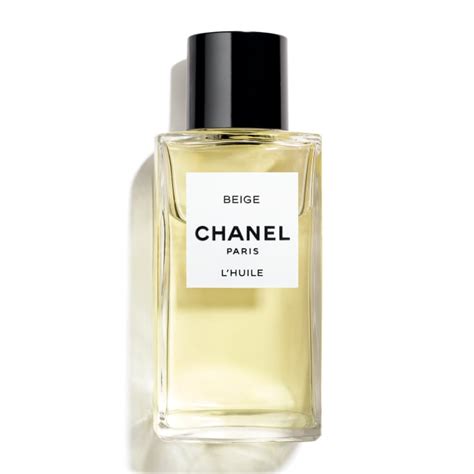 chanel beige oil|huile corps beige de chanel.